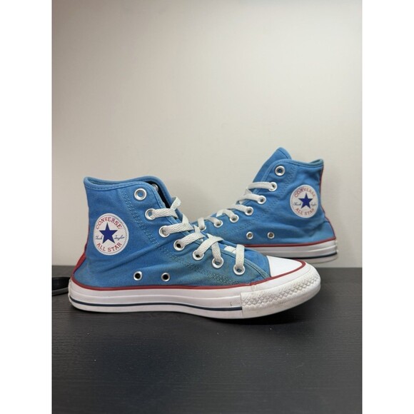 Converse CTAS High Top Blu Canvas Shoes Blue Men’s 4 Wo 6 - Picture 3 of 9